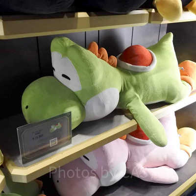 ヨッシークッション(ピンク、緑)