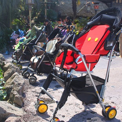 ディズニーはベビーカーレンタルもできる