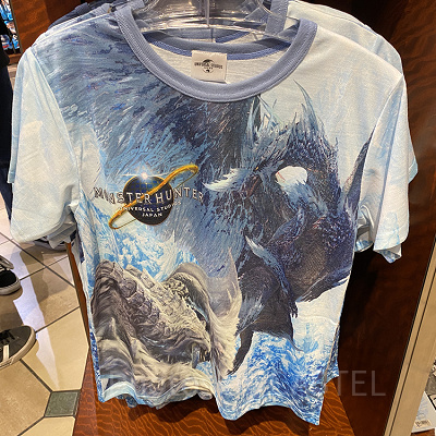 「イヴェルカーナ」＆「氷刃佩くベリオロス」Tシャツ（表）