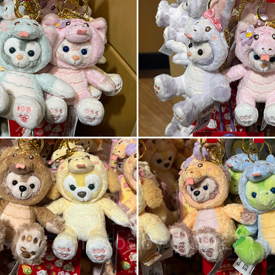 汽車に乗ったダッフィーたちがぬいぐるみストラップに！ TDS