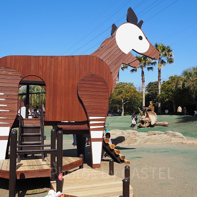 ズーラシアのアスレチック