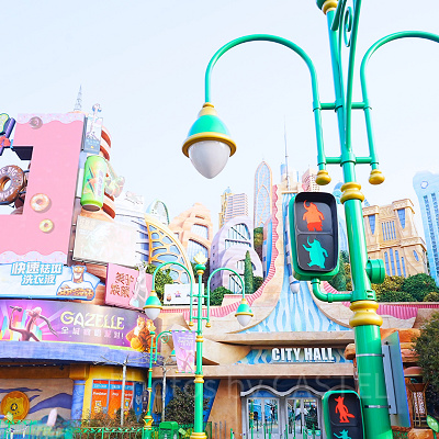 上海ディズニーランドのズートピアエリア