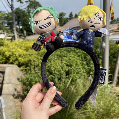 ゾロとサンジのカチューシャ（USJワンピースグッズ）