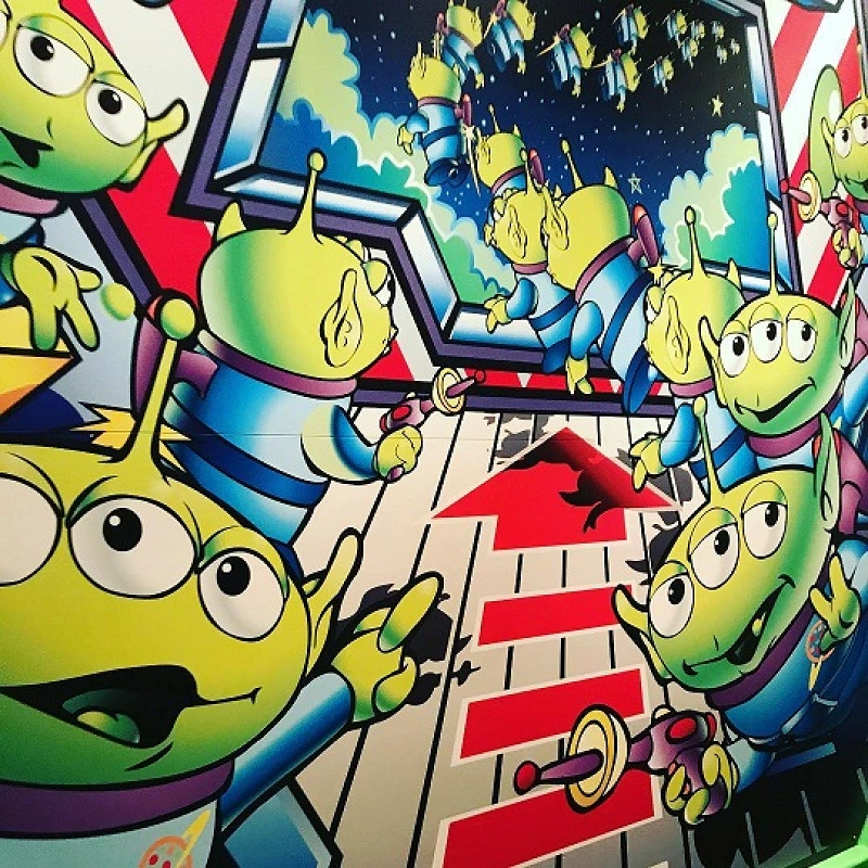 ディズニートイストーリー宇宙船リトルグリーンメン バズライトイヤー