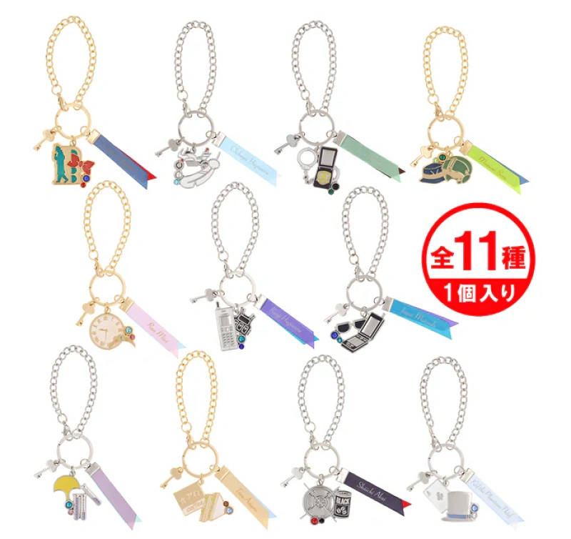 USJ 名探偵コナン　ヘアゴム　シュシュ　バッグチャーム　萩原千速　松田陣平 collectible-bag-charms-p163741