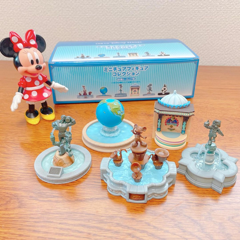 ディズニー】パークの噴水がフィギュアになった！？新発売の