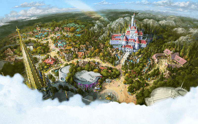 ディズニー新エリア】ディズニーランドの美女と野獣＆ベイマックス