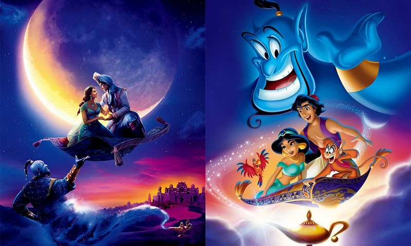 ディズニー　アラジンと魔法のランプ　魔人ジーニー絶版、希少、入手困難 ディズニー アラジンと魔法のランプ 魔人ジーニー絶版、希少、入手困難