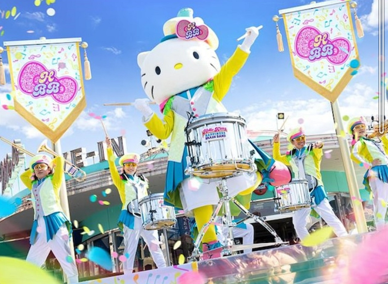USJの「ハローキティ・ハピネス・ブラスバンド」を解説!開催場所と USJの「ハローキティ・ハピネス・ブラスバンド」を解説!開催場所と