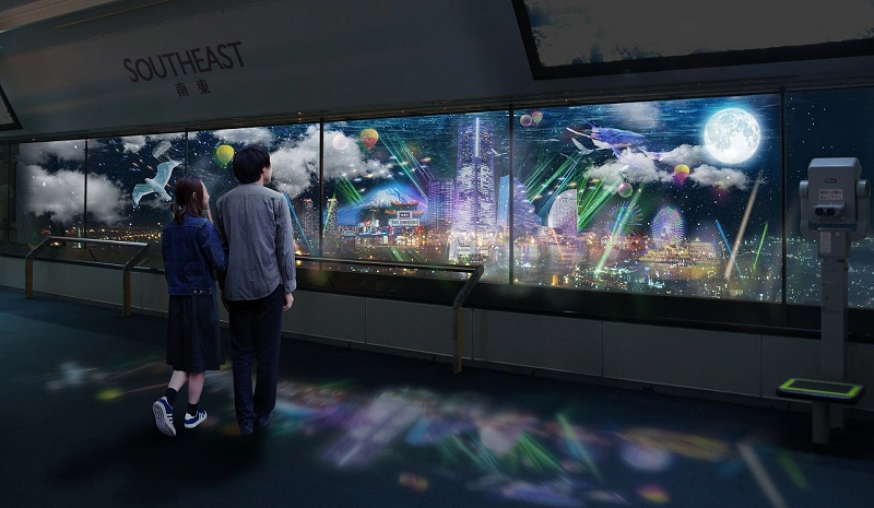 ネイキッド】横浜ランドマークタワーで「CITY LIGHT FANTASIA BY