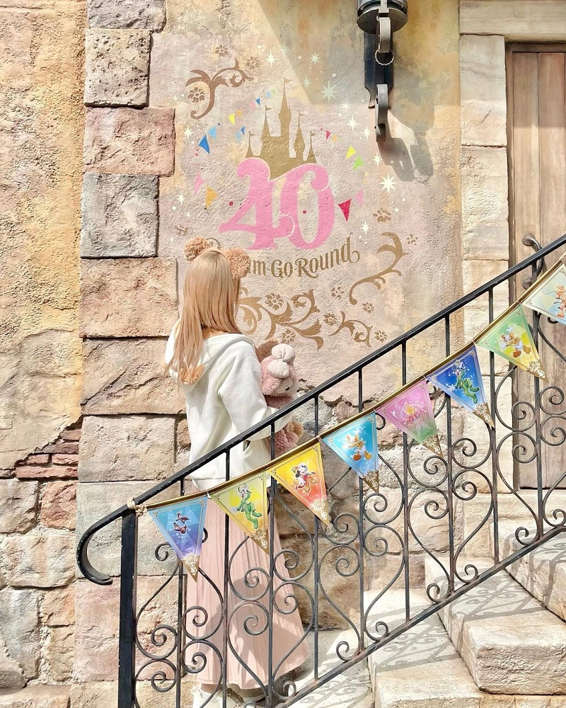 Amazon.co.jp: フォトフレーム 東京ディズニーランド 40周年