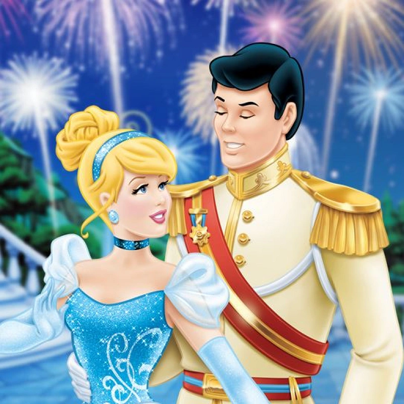 値下げ❗️】ディズニープリンセス シンデレラとチャーミング王子の