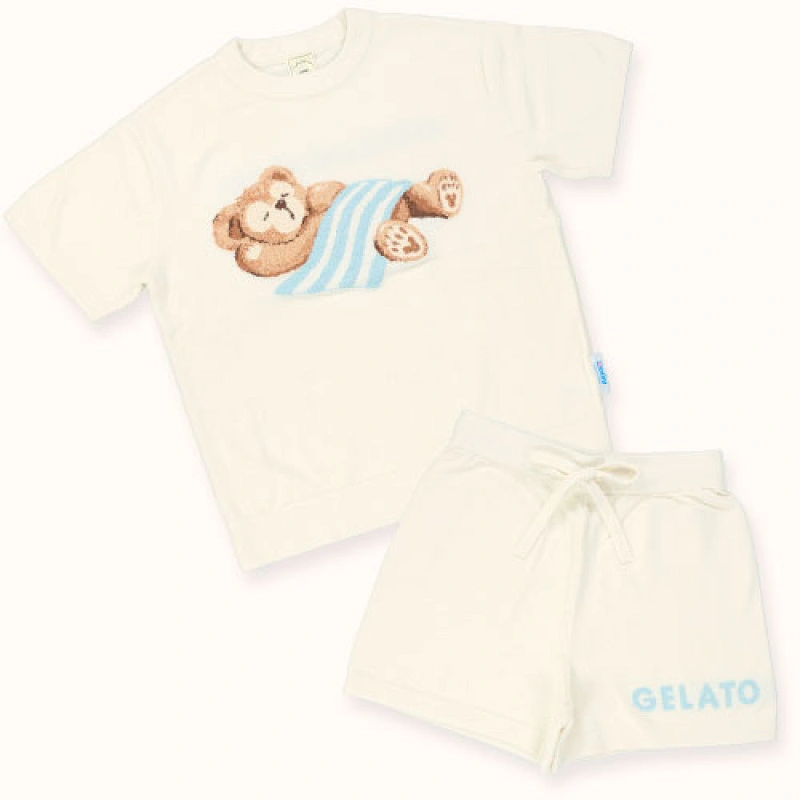 Disney ダッフィー ニットブランケット gelato pique