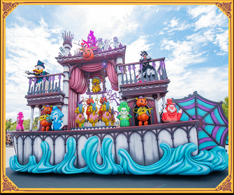 【最新】スプーキーBoo!パレード2019停止位置＆キャラクターまとめ！ディズニーハロウィンのパレード