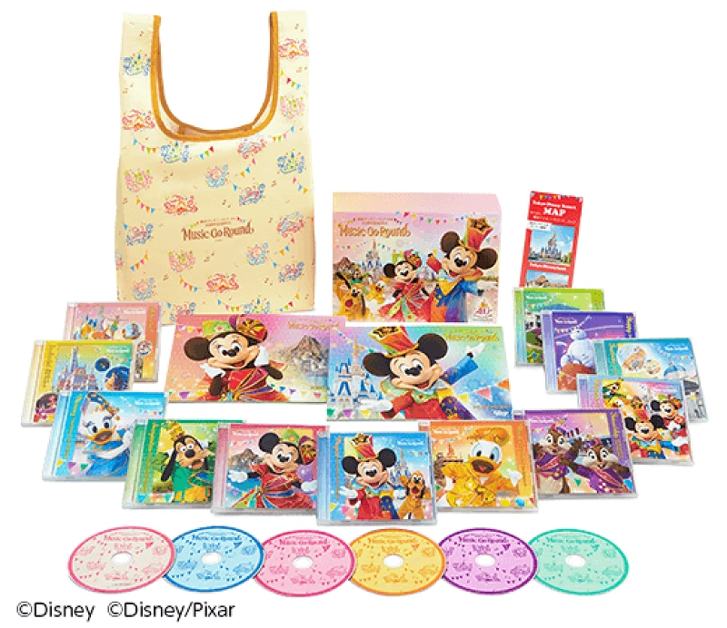 総収録曲数なんと155曲！東京ディズニーリゾート(R)40周年記念