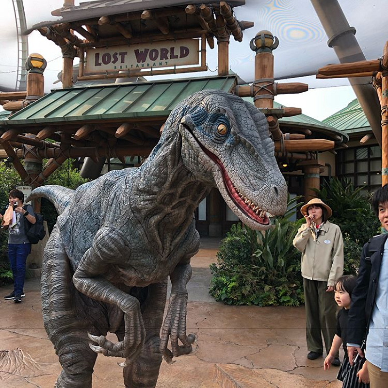 ユニバーサルスタジオジャパン ジュラシックパーク 恐竜 被り物 【公式