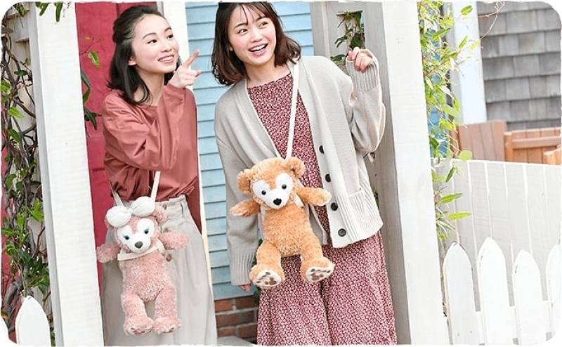 キャリーミー・ポシェット】ダッフィー＆フレンズの3Wayで使えるグッズ！