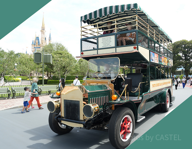 TDL】オムニバスでディズニーランドを1周してみよう！20世紀の