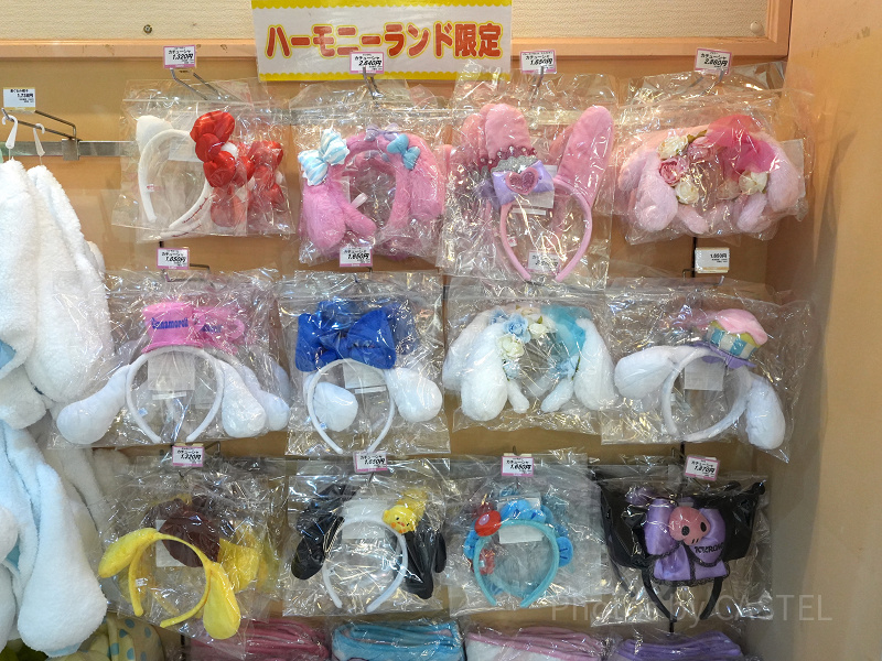 ハーモニーランドのカチューシャまとめ！シナモロールやクロミなど・サンリオキャラクター勢ぞろい！