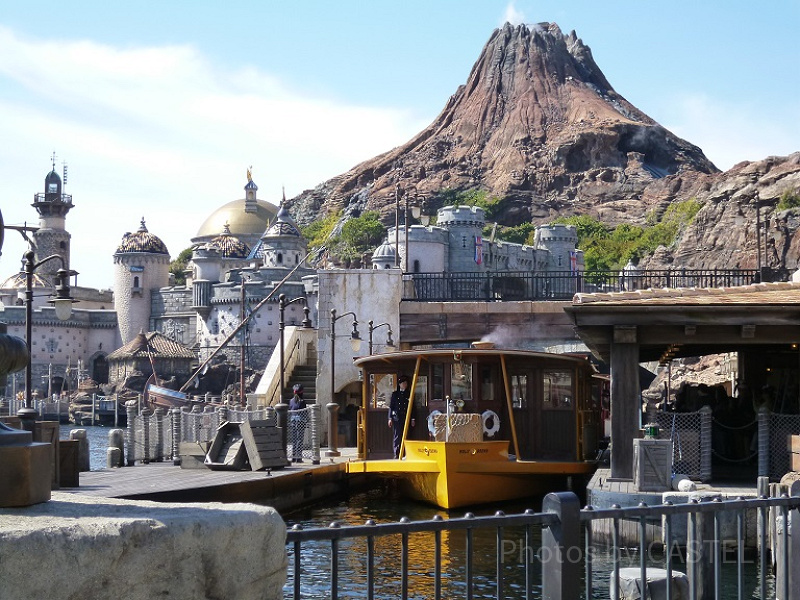 ディズニーシー】トランジットスチーマーラインのアナウンスを解説！昼