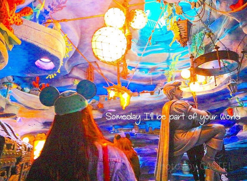 東京ディズニーシー マーメイドラグーン フォトスタンド リトル