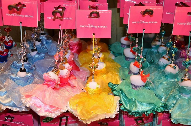 ディズニープリンセス携帯クリーナー7個セット