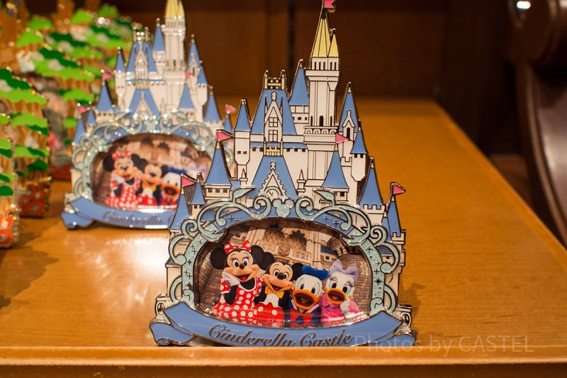 ディズニーワールド 限定 写真立て castle-photo-stand-j17134.webp