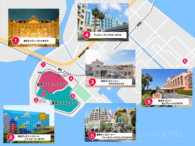 ディズニーウェルカムセンター完全ガイド！ホテル宿泊者なら荷物預け