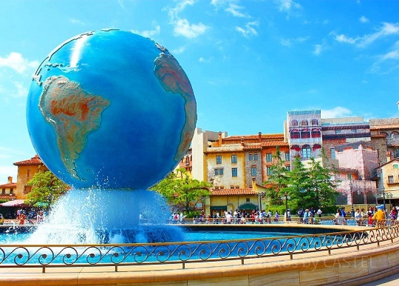 地球儀】ディズニーシーのシンボル「アクアスフィア」は右回り？左回り？