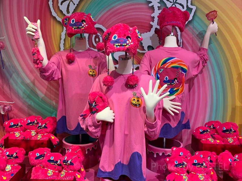 【新品未使用】ユニバハロ2025 ハミクマ ソウル パンク キャンディ4点セット ユニバ ハミクマ キャンディ ソウル パンク キーホルダー USJ