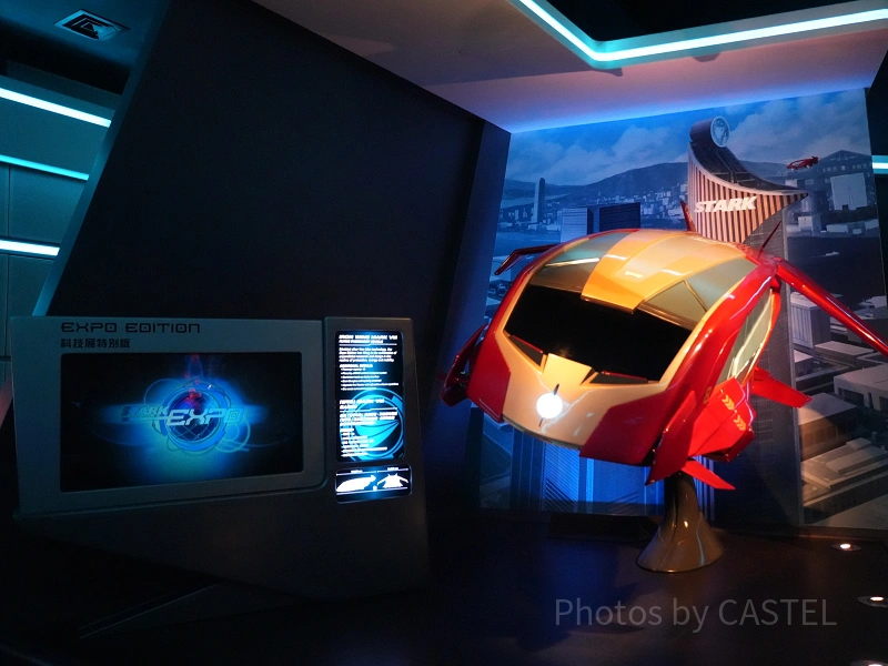 【香港ディズニー限定】アイアンマン ライトアップ グローブ 登場がカッコイイ！ アイアンマン・テック・ショーケース（香港）