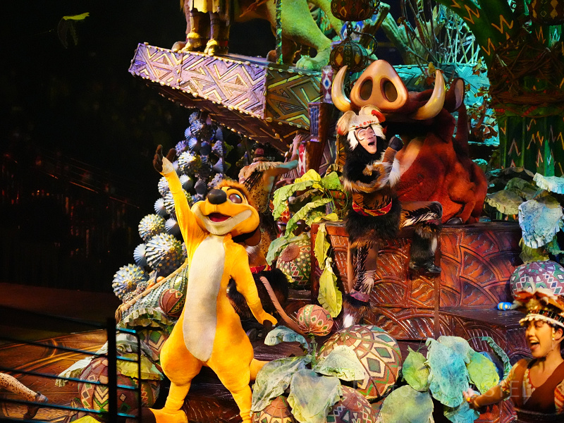 香港ディズニー『フェスティバル・オブ・ザ・ライオンキング