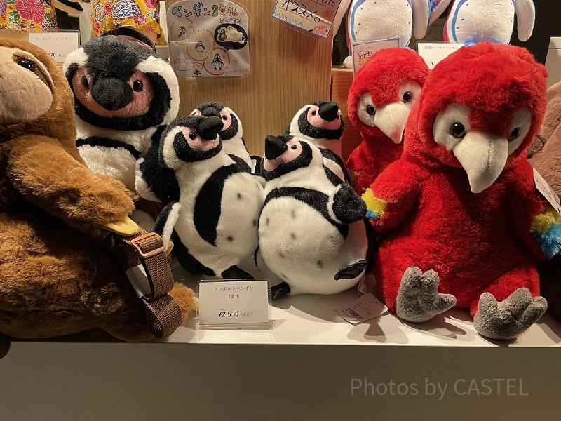 【限定/複数購入で割引】沖縄 DMMかりゆし水族館 紅型 ペンギン ぬいぐるみ