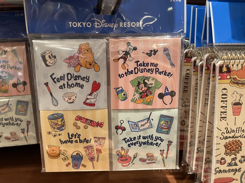 2025】ディズニーで買えるメモ帳&ふせんまとめ！ランド＆シーのお土産