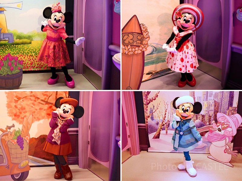 美女と野獣、ミニーのスタイルスタジオ利用券　2022年3月まで有効 TDL】ミニーのスタイルスタジオでオシャレでキュートなミニーちゃんに