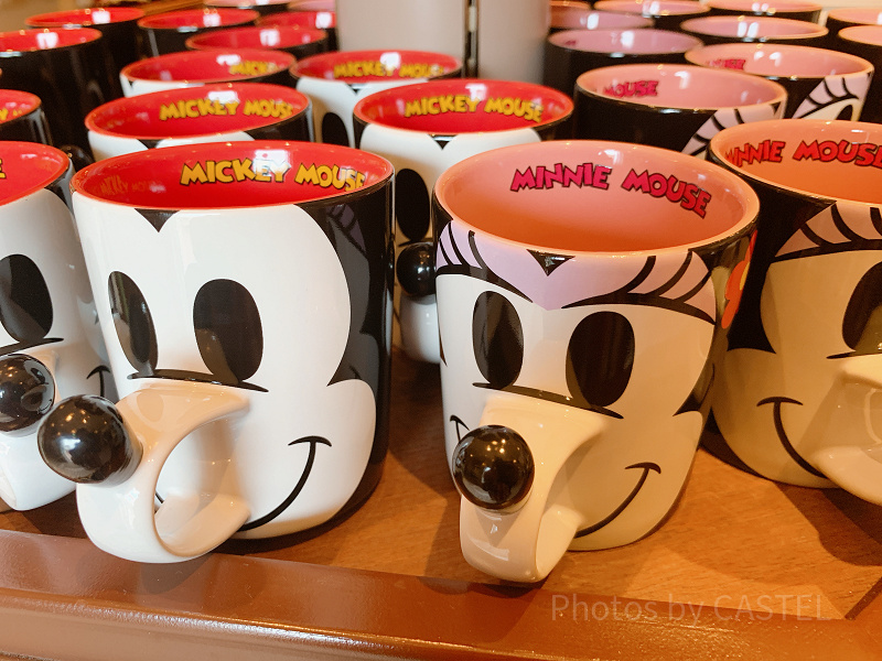 ディズニー マグカップセット 夏5 110TH限定 ミニーの陶器カップ入れ物