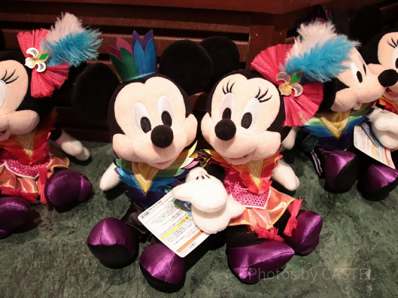 ミニー デイジー ディズニー ぬいぐるみバッジ クラブマウスビート