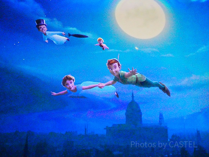 ピーターパンのネバーランドアドベンチャーは酔う？怖い？待ち時間も解説！