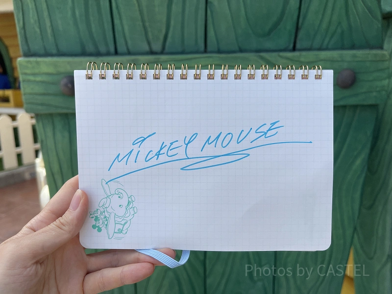 ディズニー キャスト限定 レア ミッキー サイン シェフミッキー