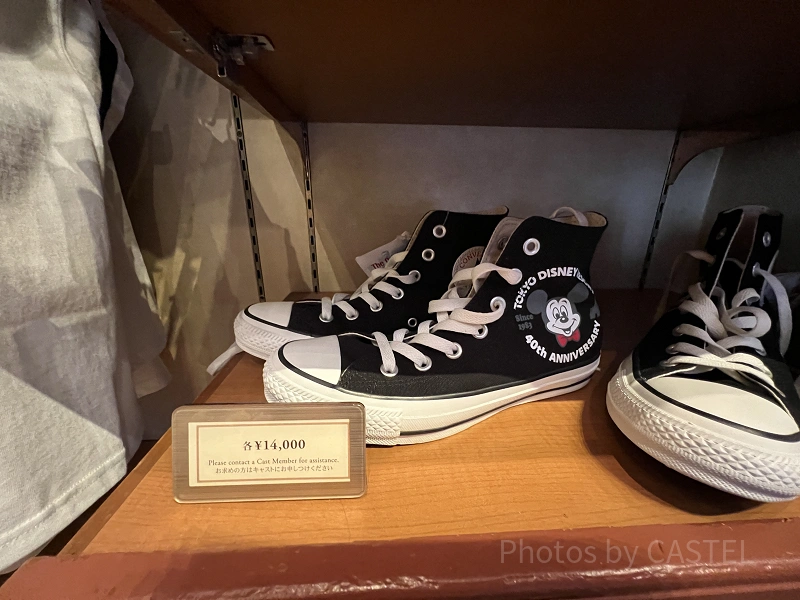 ディズニー　CONVERSE  40周年　コンバース　コラボ　トートバッグ　新品