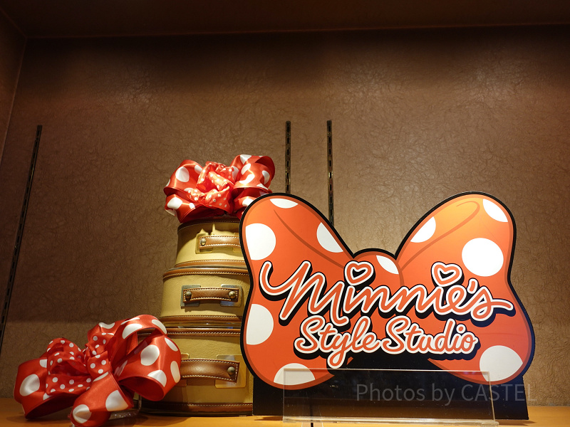 ミニーのスタイルスタジオ カチューシャ セット 冬コスチュームのミニーマウス！東京ディズニーランド「ミニーの