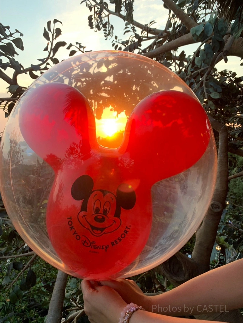 ディズニー風船】ミッキーシェイプのカラフルバルーンが登場