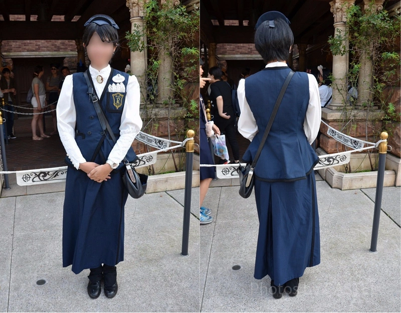 シー編】ディズニーキャストのコスチューム43種類！制服写真で比較