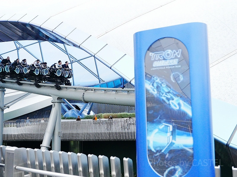 上海ディズニーの最速コースター「トロン」体験談☆最高時速95km/h