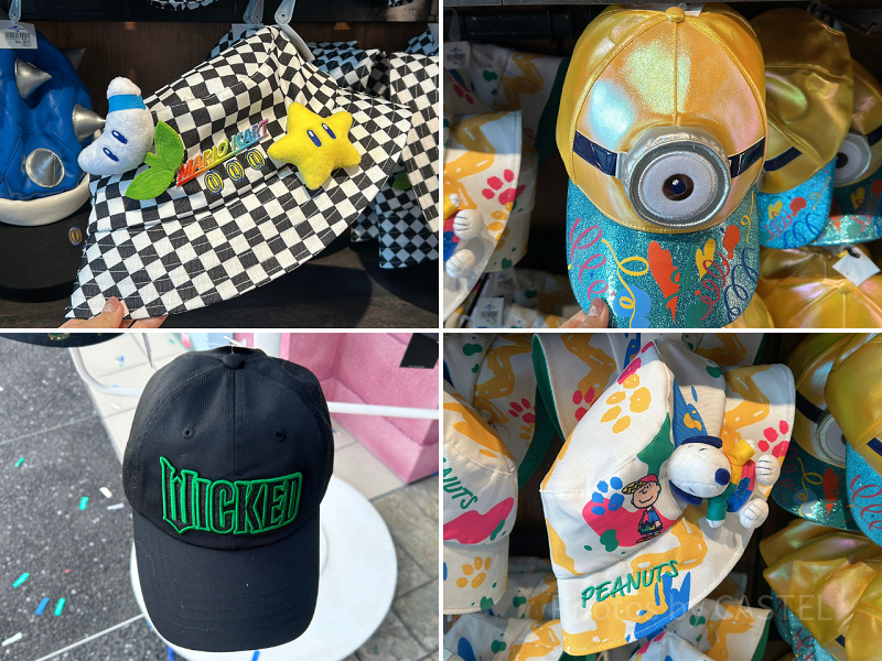 E.T. キャップ USJ カチューシャ　レア 2026年夏】ユニバの被り物100選！バケットハット、帽子、キャップ