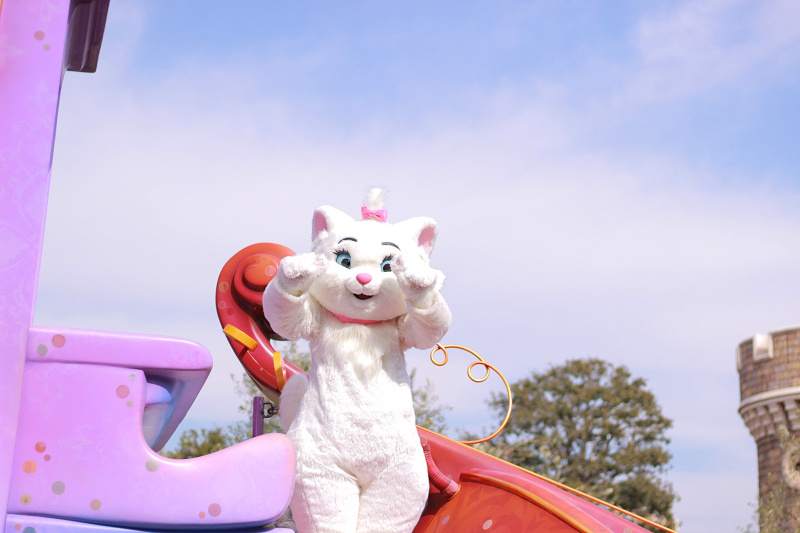ディズニーの猫キャラクター★パークで会える＆パレードに登場する6匹！
