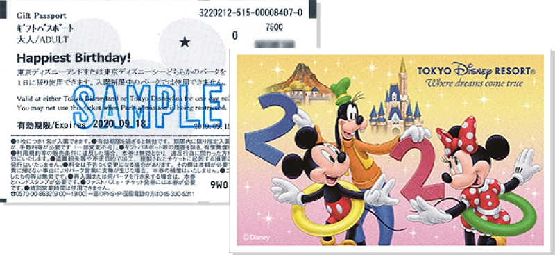 販売休止中 ディズニーの誕生日チケットをプレゼント 特別なパスポートやグッズ 特典まとめ