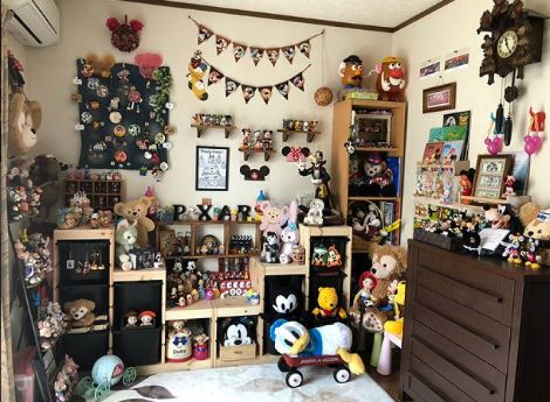 にぎやかディズニー部屋 キャステル Castel ディズニー情報