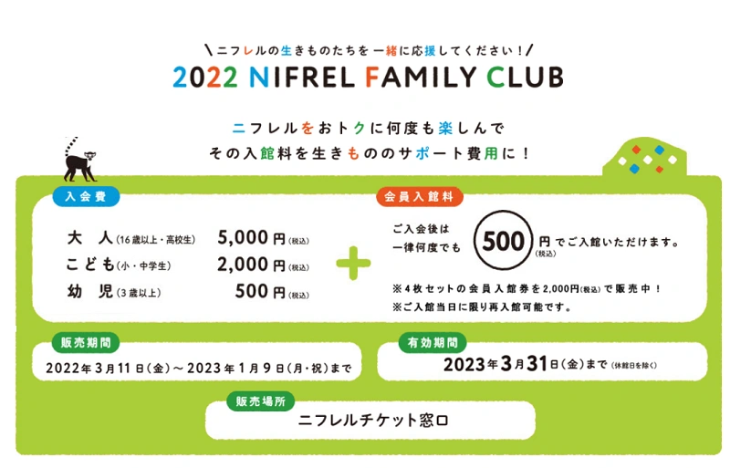 すぐ発送可能！ ニフレル チケット 大人1人＋小中学生1人＋α - 通販