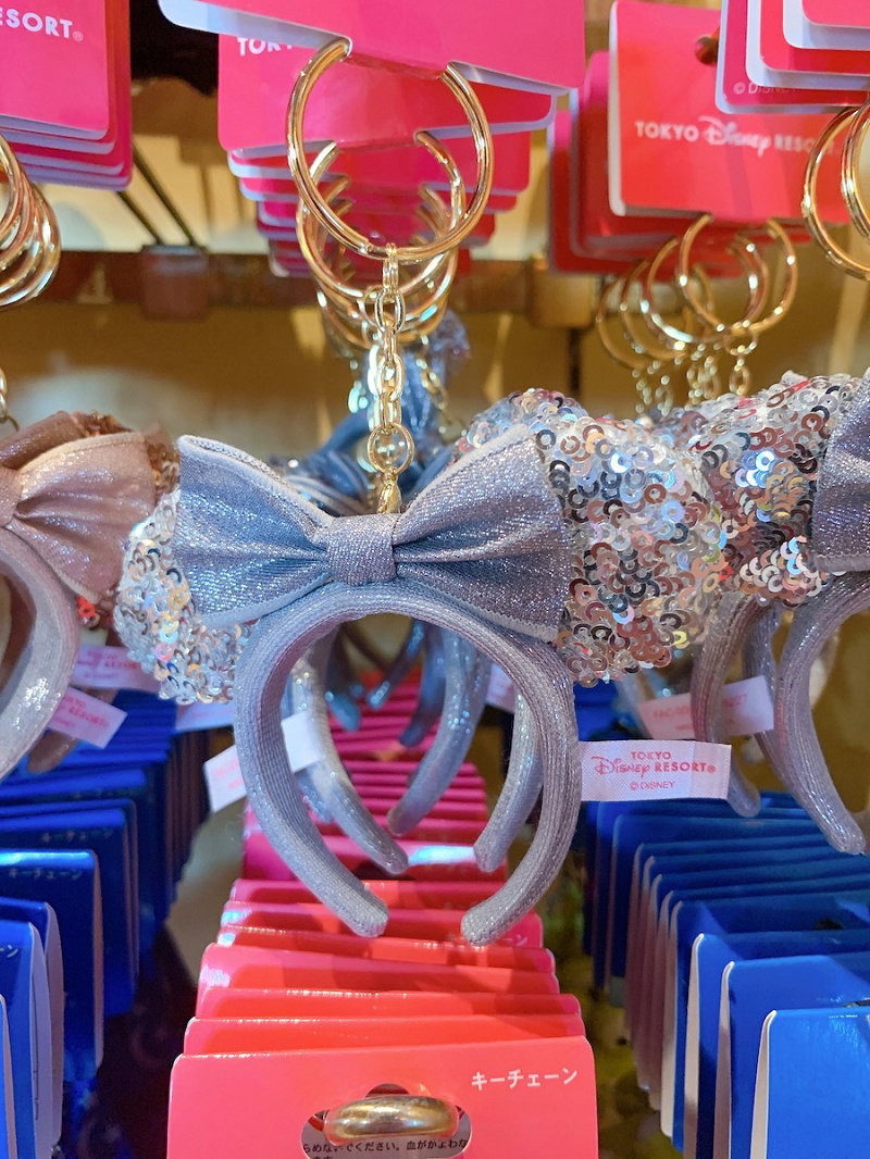 商舗 未使用 カチューシャ キーチェーン スパーコール シルバー ディズニーリゾート Mazzyes Com